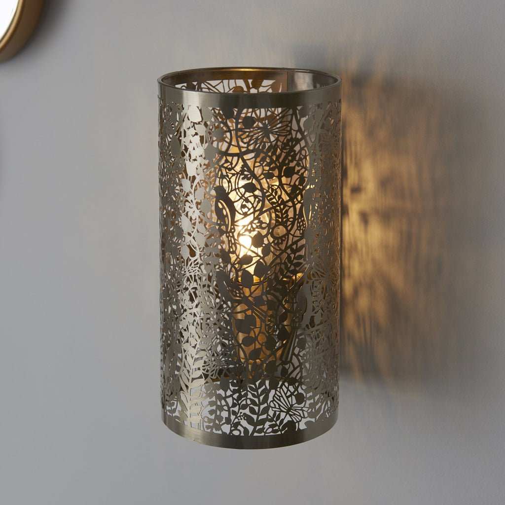 70105 Secret Garden Indoor Wall Light Metal
