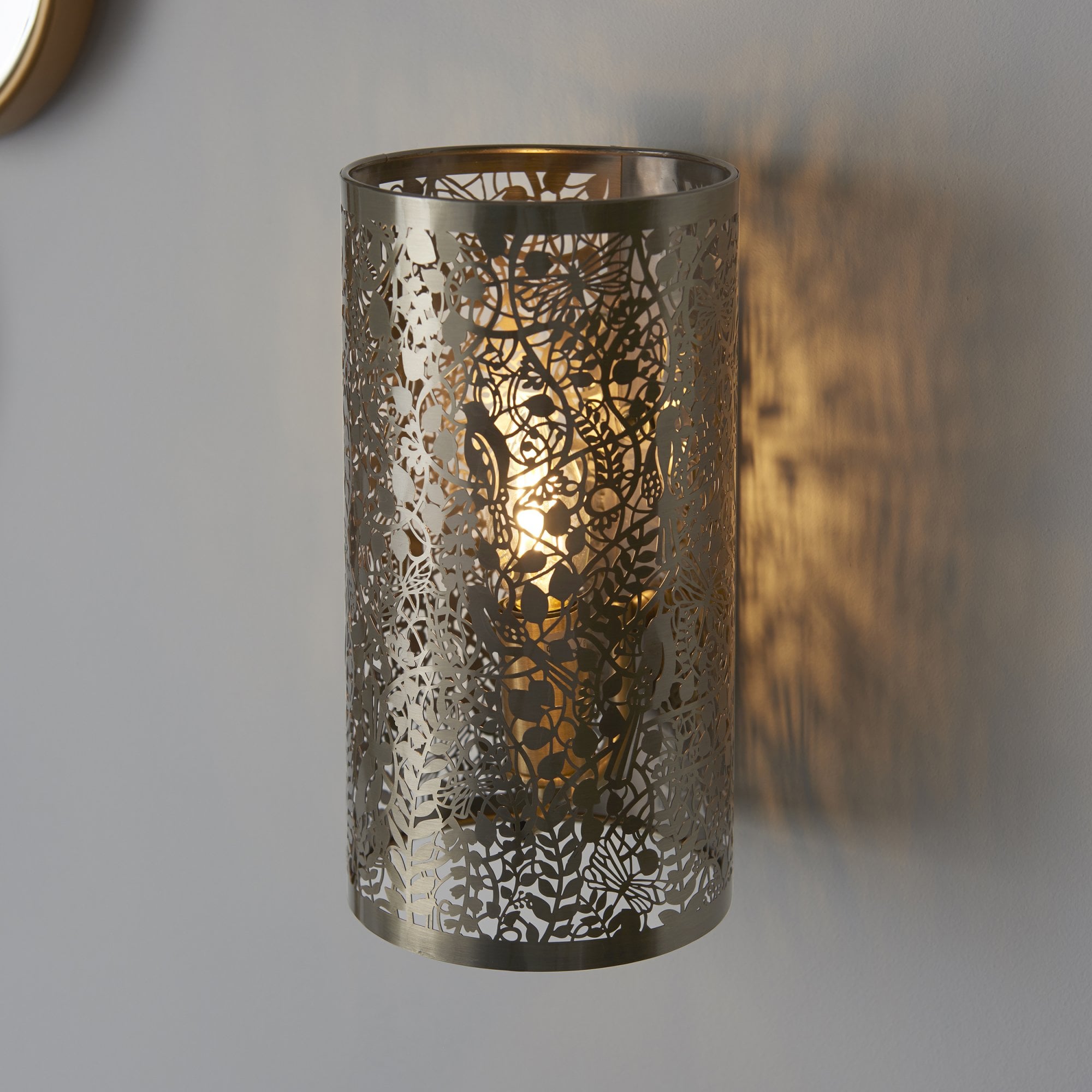 70105 Secret Garden Indoor Wall Light Metal