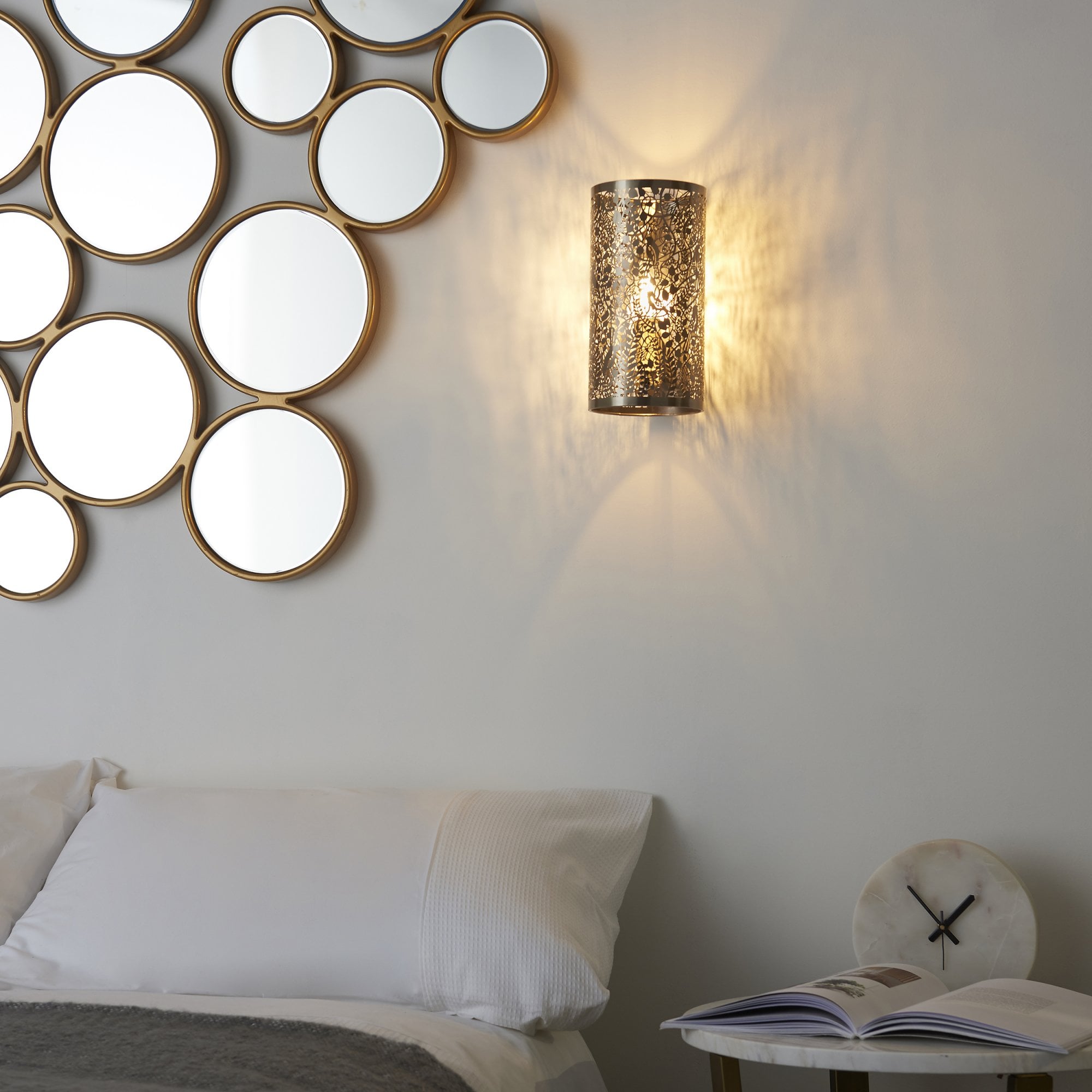 70105 Secret Garden Indoor Wall Light Metal