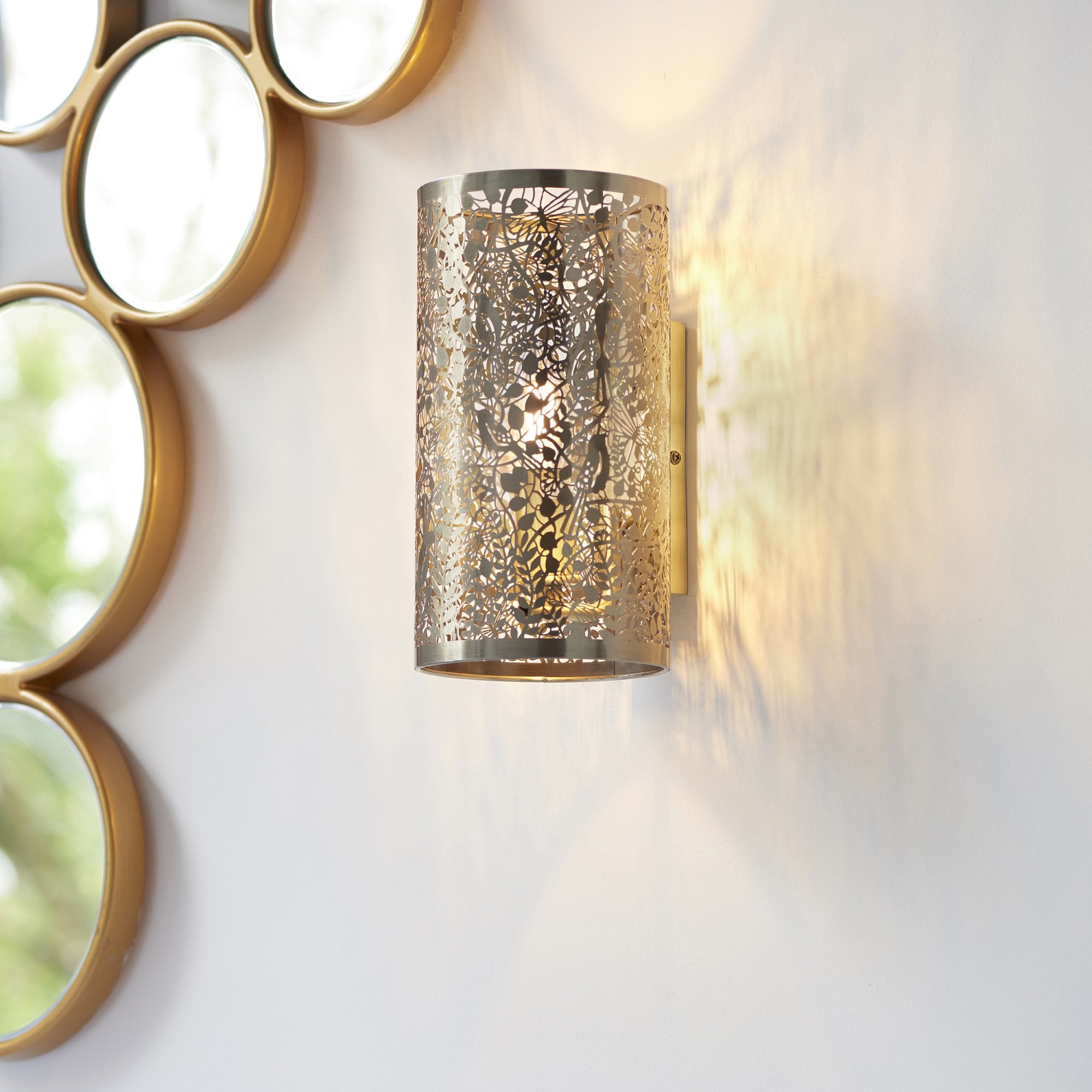 70105 Secret Garden Indoor Wall Light Metal