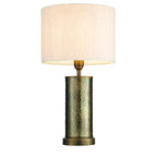71591 Indara Table Lamp Bronze With Linen Shade