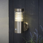 72916 Equinox LED PIR Outdoor Wall Light Stainless Steel