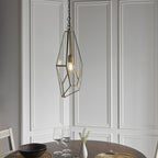 73117 Avery Pendant Antique Brass Clear Glass