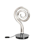 M6892 Adaggio Iris Crystal Table Lamp 10W LED Polished Chrome/Clear