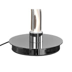 M6892 Adaggio Iris Crystal Table Lamp 10W LED Polished Chrome/Clear