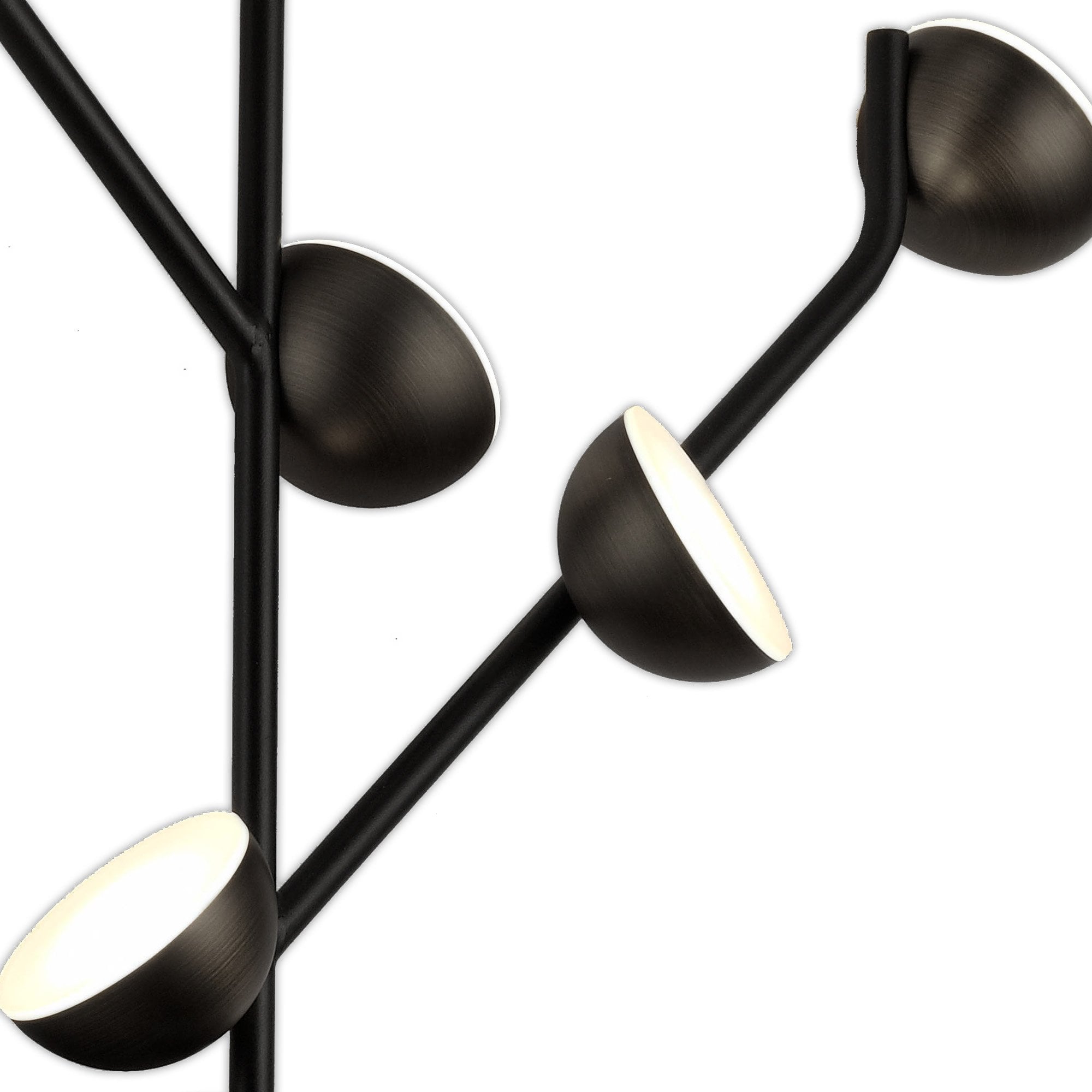 M6419 Adn 8 Light Wall Lamp 24W LED Black