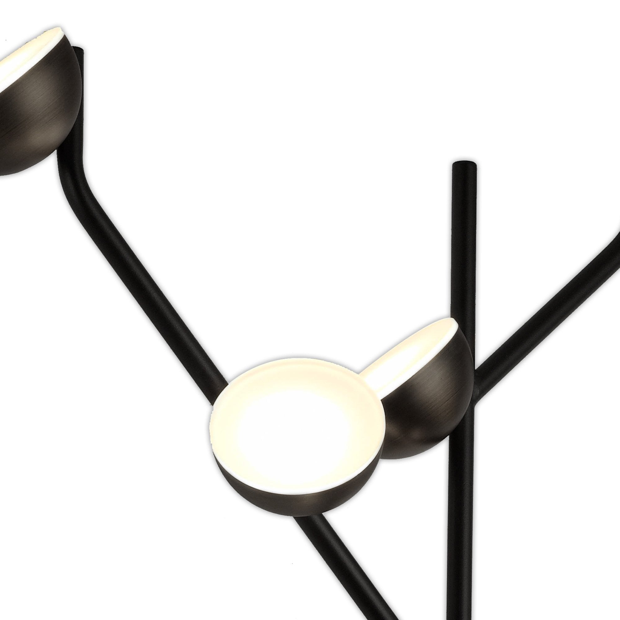 M6419 Adn 8 Light Wall Lamp 24W LED Black