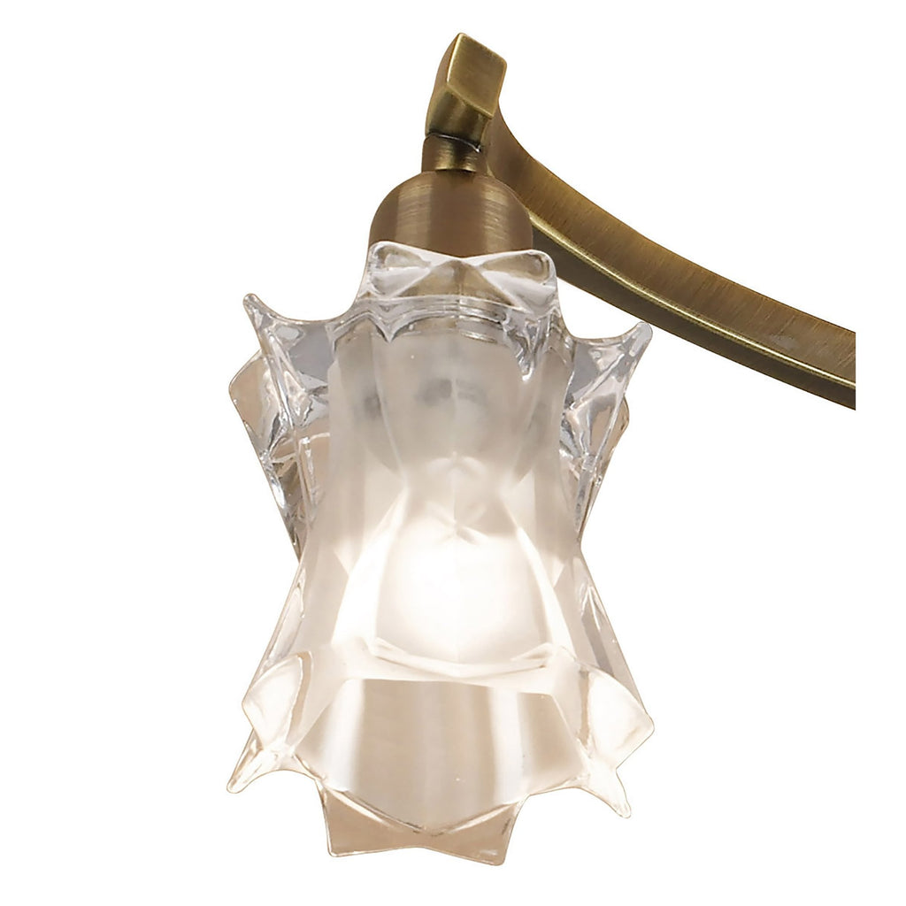 M8618AB/1 Alaska Ceiling 3 Light Antique Brass