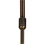 M8605AB/1 Alaska Pendant Convertible To Semi Flush 8 Light Antique Brass