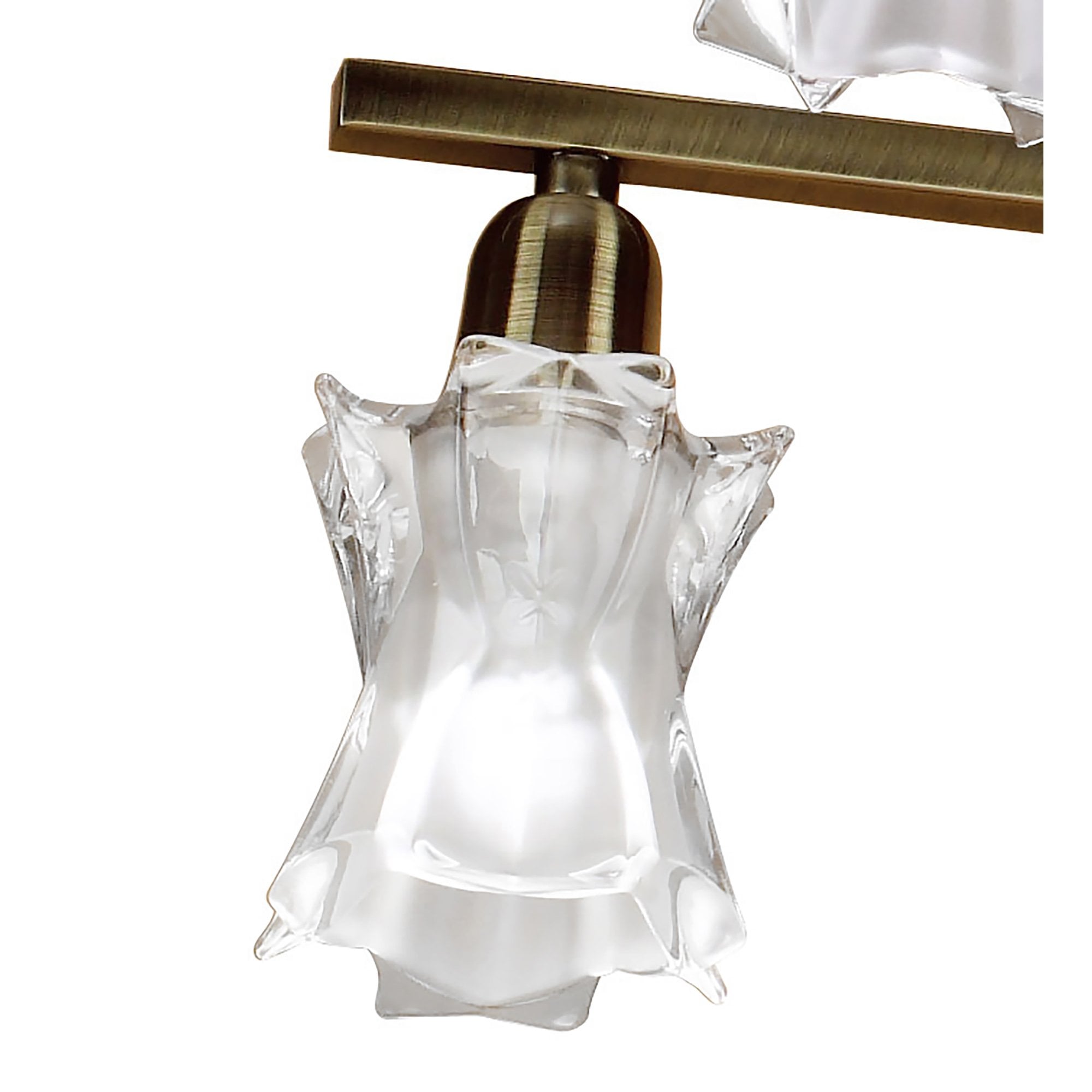 M8605AB/1 Alaska Pendant Convertible To Semi Flush 8 Light Antique Brass
