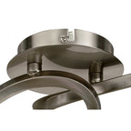 M8610/1 Alaska Ceiling 4 Light Satin Nickel