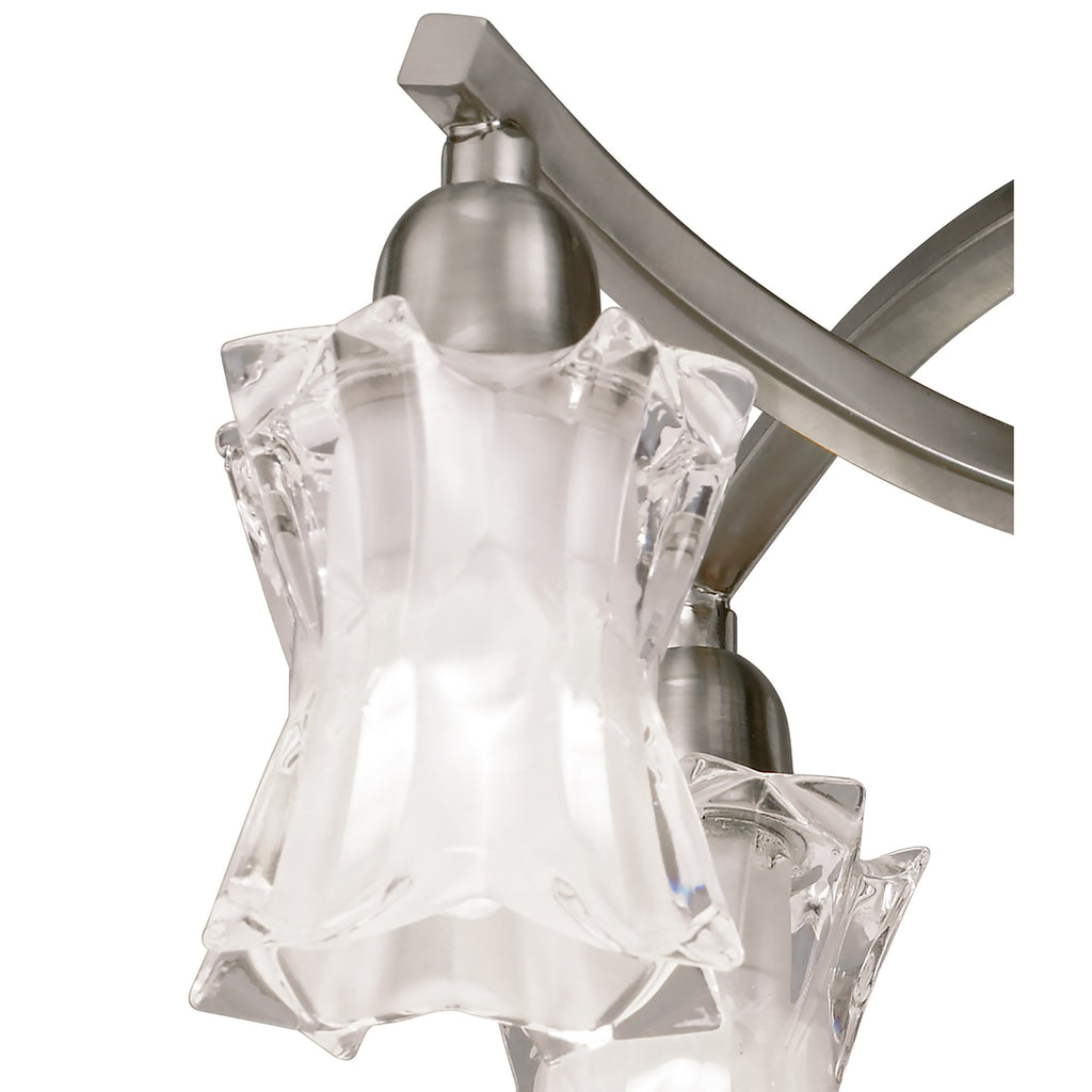 M8610/1 Alaska Ceiling 4 Light Satin Nickel