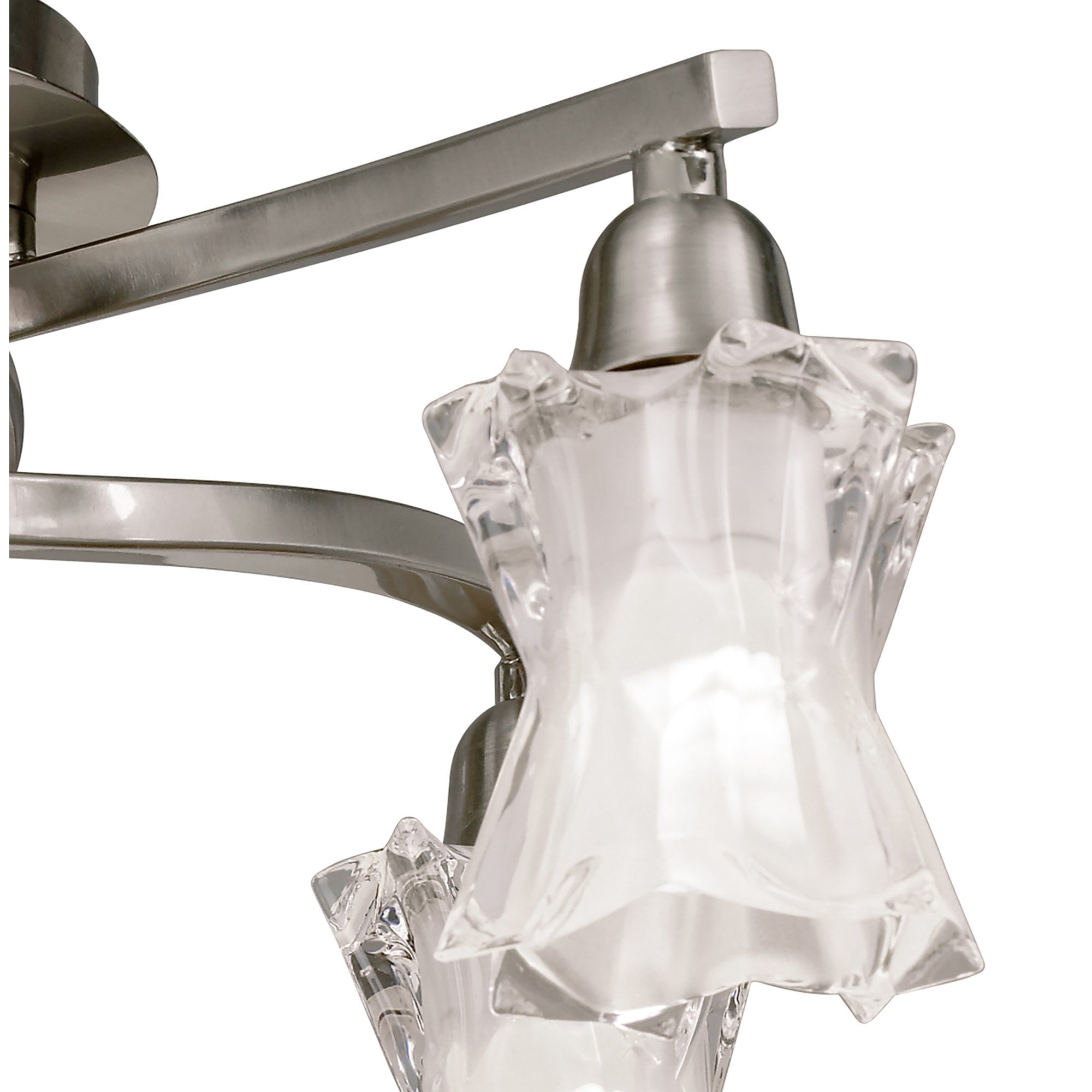 M8610/1 Alaska Ceiling 4 Light Satin Nickel