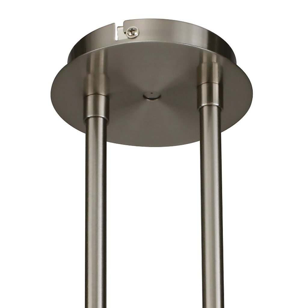 M8609/1 Alaska Telescopic 4 Light Satin Nickel