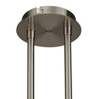 M8609/1 Alaska Telescopic 4 Light Satin Nickel
