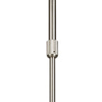 M8607/1 Alaska Pendant Convertible To Semi Flush 4 Light Satin Nickel