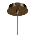 M8612AB/1 Alaska Pendant 1 Light Antique Brass