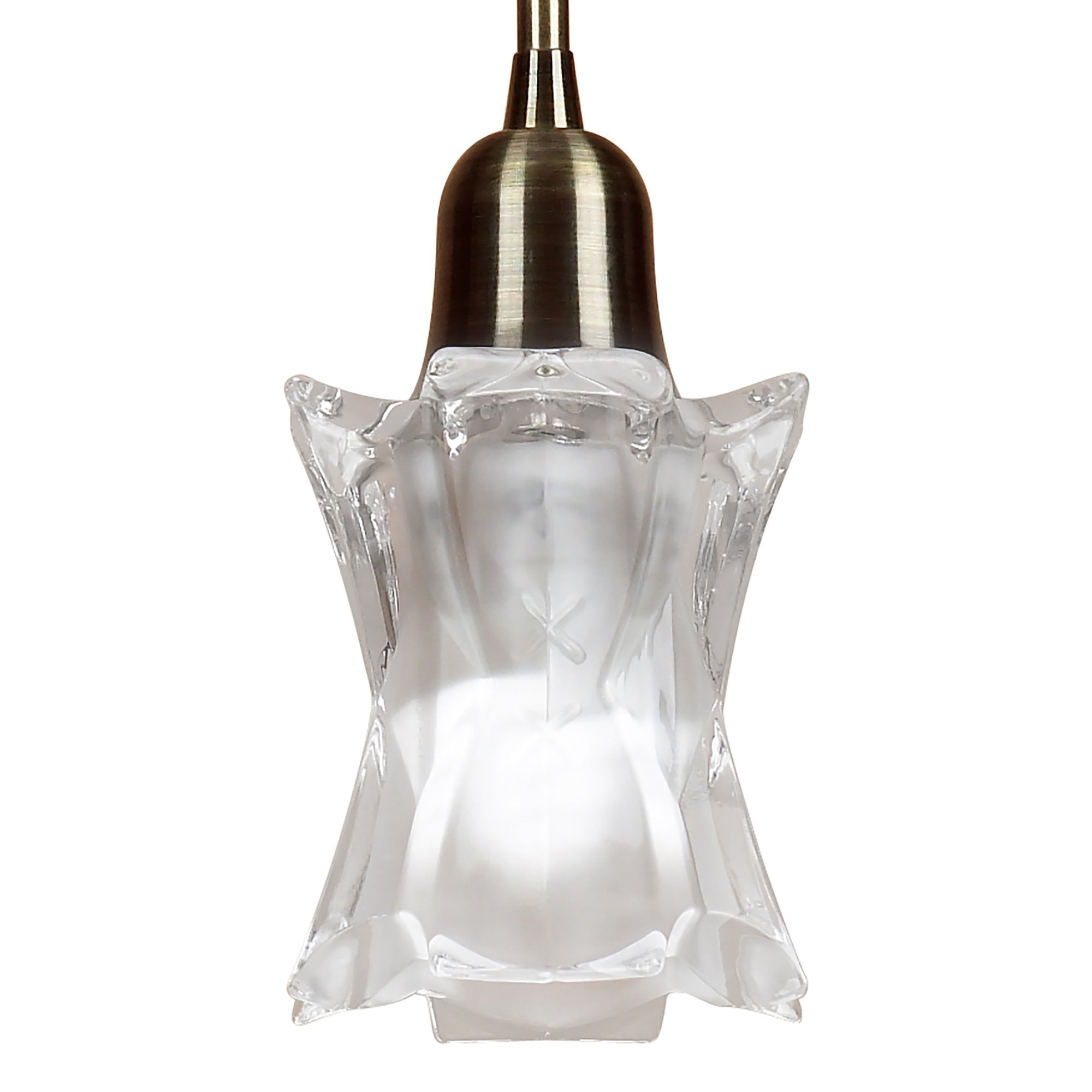 M8612AB/1 Alaska Pendant 1 Light Antique Brass
