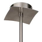 M8605/1 Alaska Pendant Convertible To Semi Flush 8 Light Satin Nickel