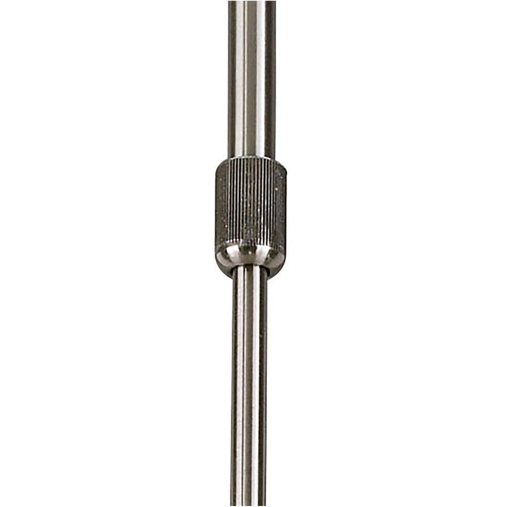 M8605/1 Alaska Pendant Convertible To Semi Flush 8 Light Satin Nickel