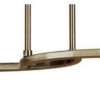 M8609AB/1 Alaska Telescopic 4 Light Antique Brass