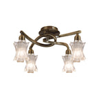 M8610AB/1 Alaska Ceiling 4 Light Antique Brass