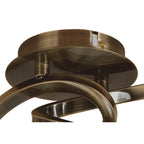 M8610AB/1 Alaska Ceiling 4 Light Antique Brass