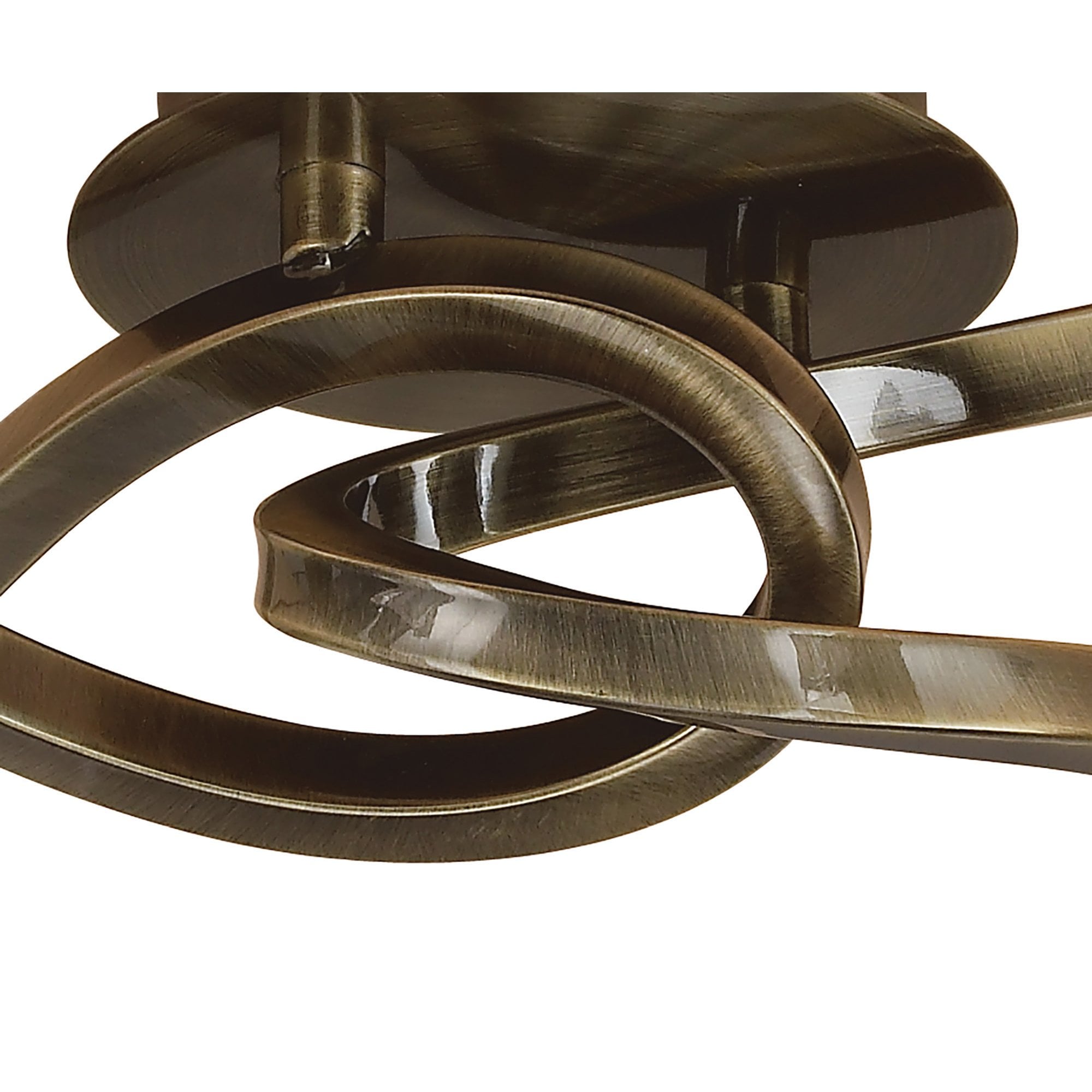 M8610AB/1 Alaska Ceiling 4 Light Antique Brass