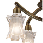 M8610AB/1 Alaska Ceiling 4 Light Antique Brass