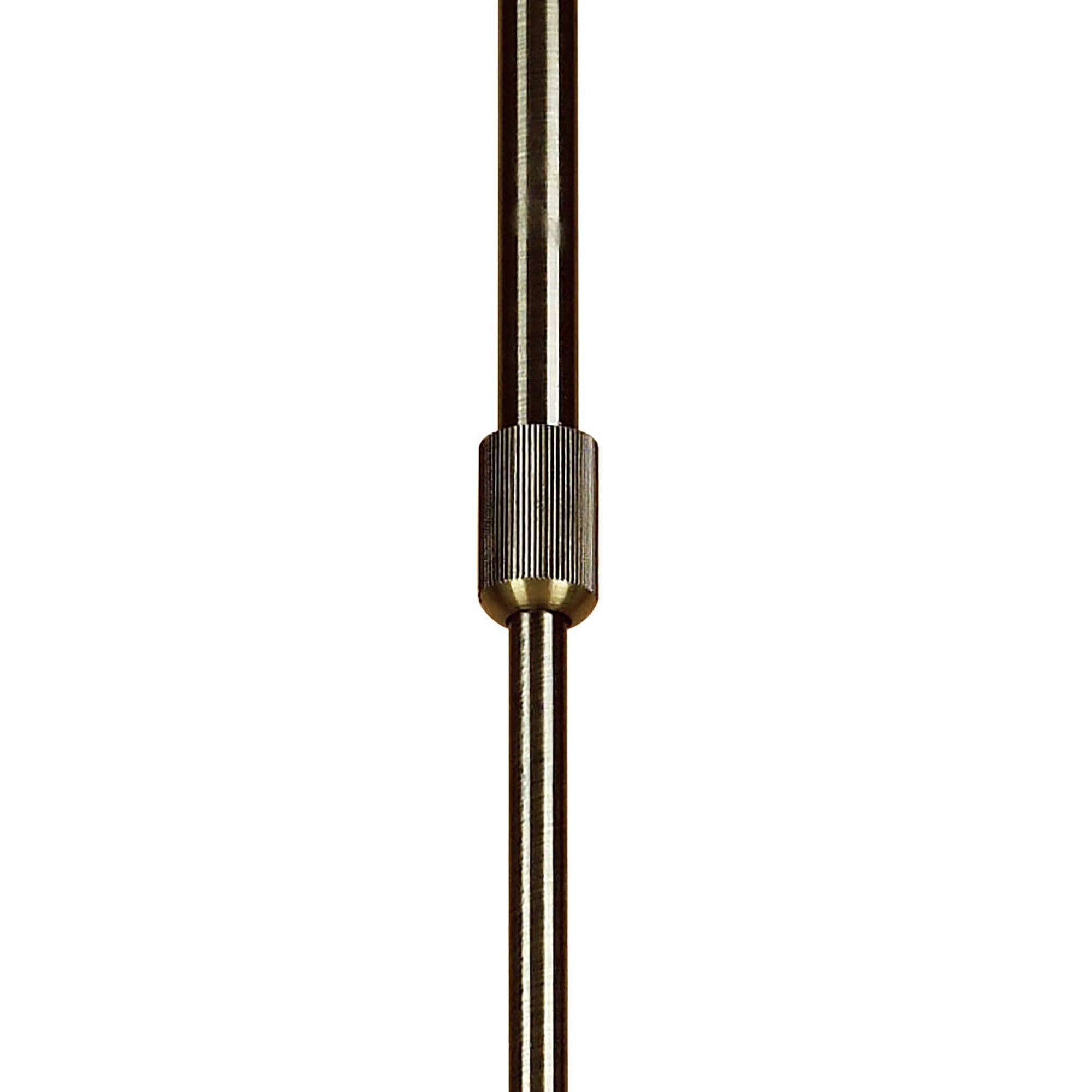 M8606AB/1 Alaska Pendant Convertible To Semi Flush 6 Light Antique Brass