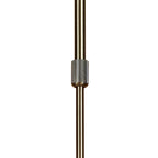 M8607AB/1 Alaska Pendant Convertible To Semi Flush 4 Light Antique Brass