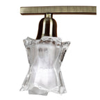 M8607AB/1 Alaska Pendant Convertible To Semi Flush 4 Light Antique Brass
