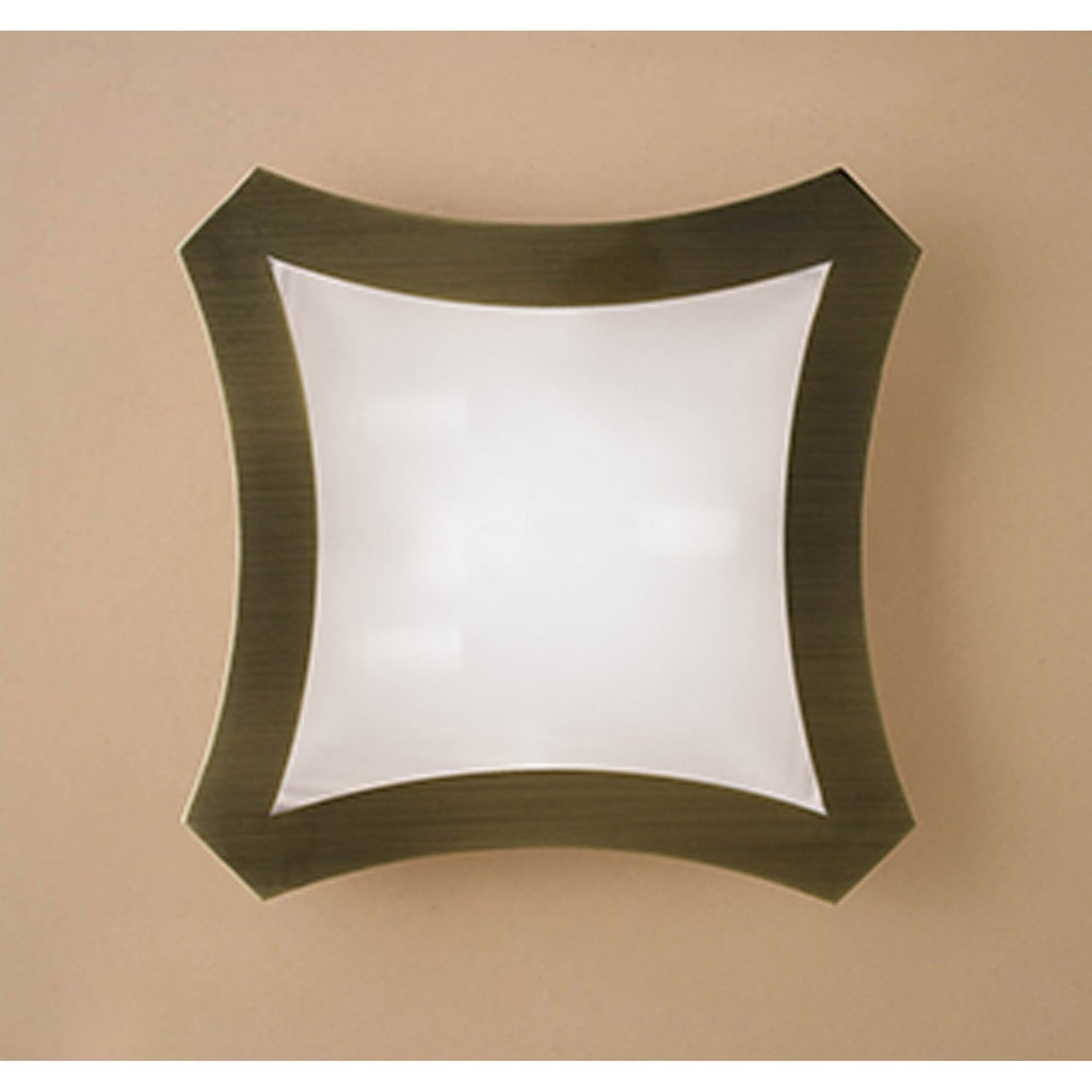 M8617AB/1 Alaska Ceiling/Wall 3 Light Antique Brass