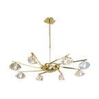 M0410PB Alfa Pendant 8 Light G9 Polished Brass