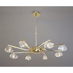M0410PB Alfa Pendant 8 Light G9 Polished Brass