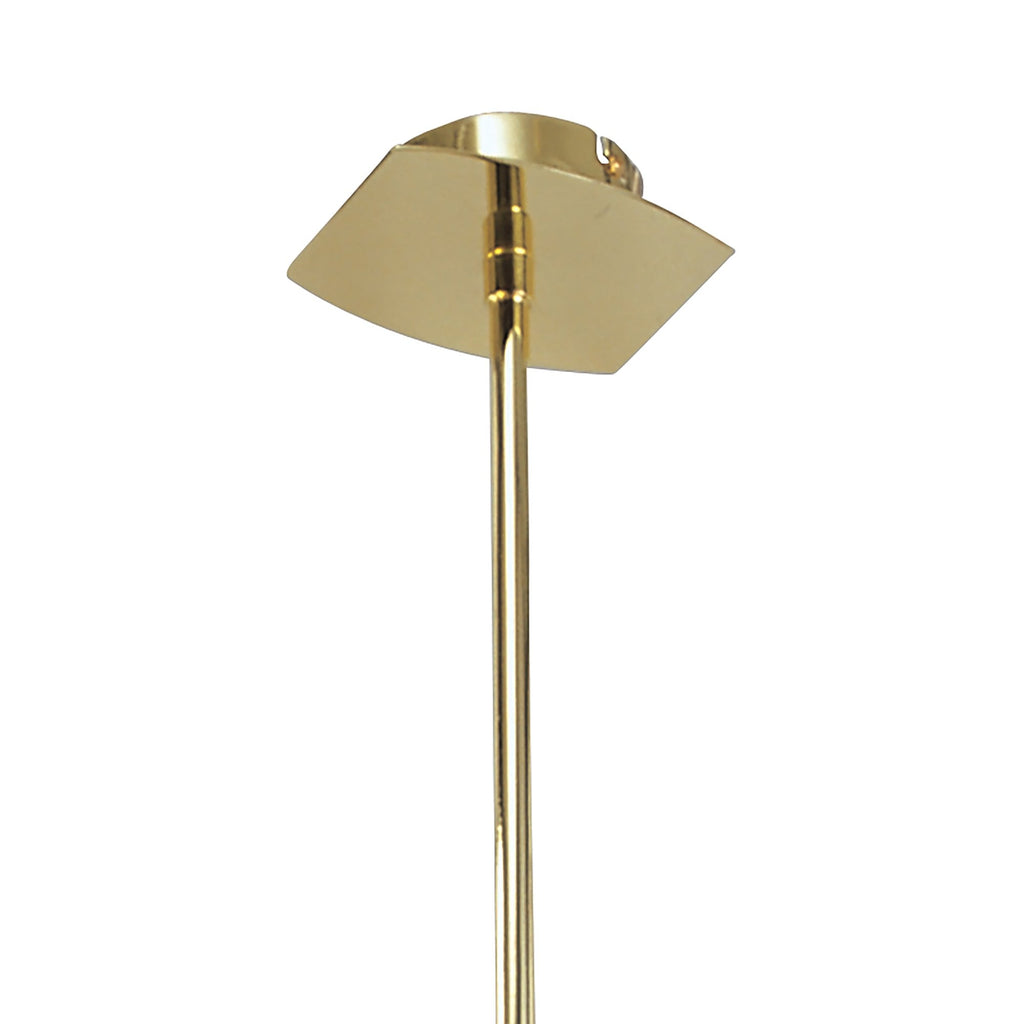 M0410PB Alfa Pendant 8 Light G9 Polished Brass