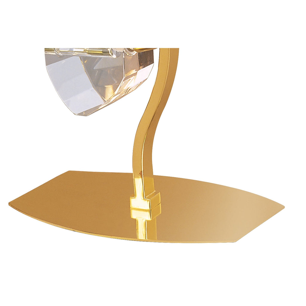 M0565FG Alfa Table Lamp 2 Light G9 French Gold