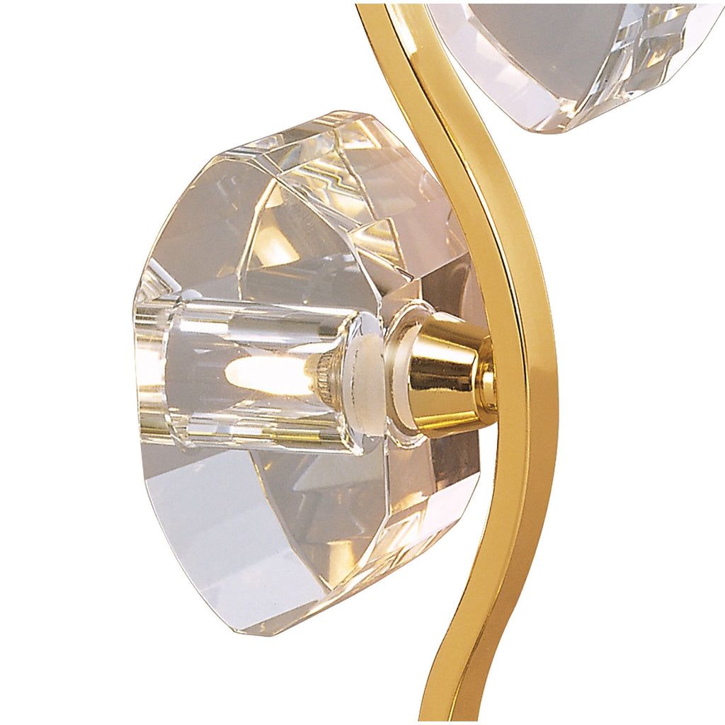 M0565FG Alfa Table Lamp 2 Light G9 French Gold