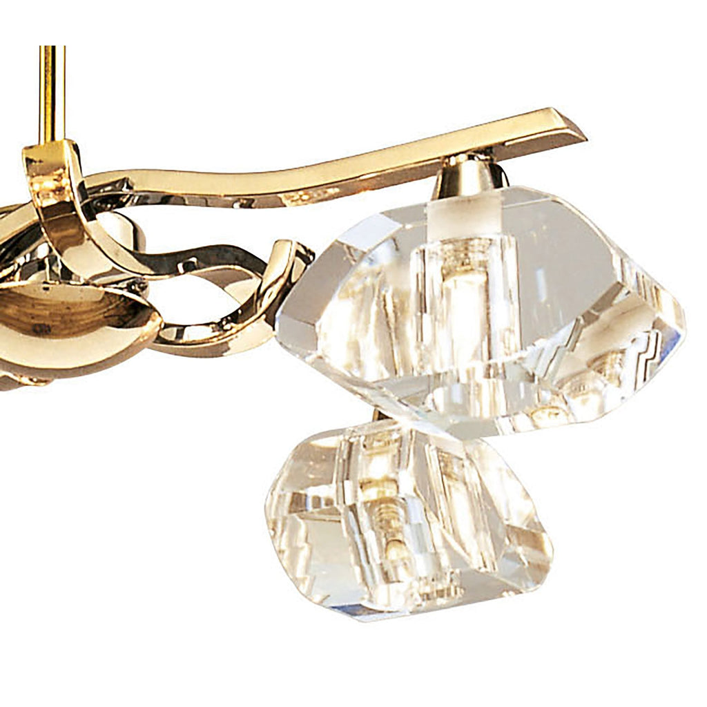 M0553FG Alfa Telescopic 4 Light G9 French Gold
