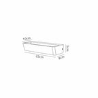 M8097 Altea Wall Lamp 16W LED White