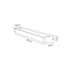M8091 Altea Wall Lamp 30W LED White