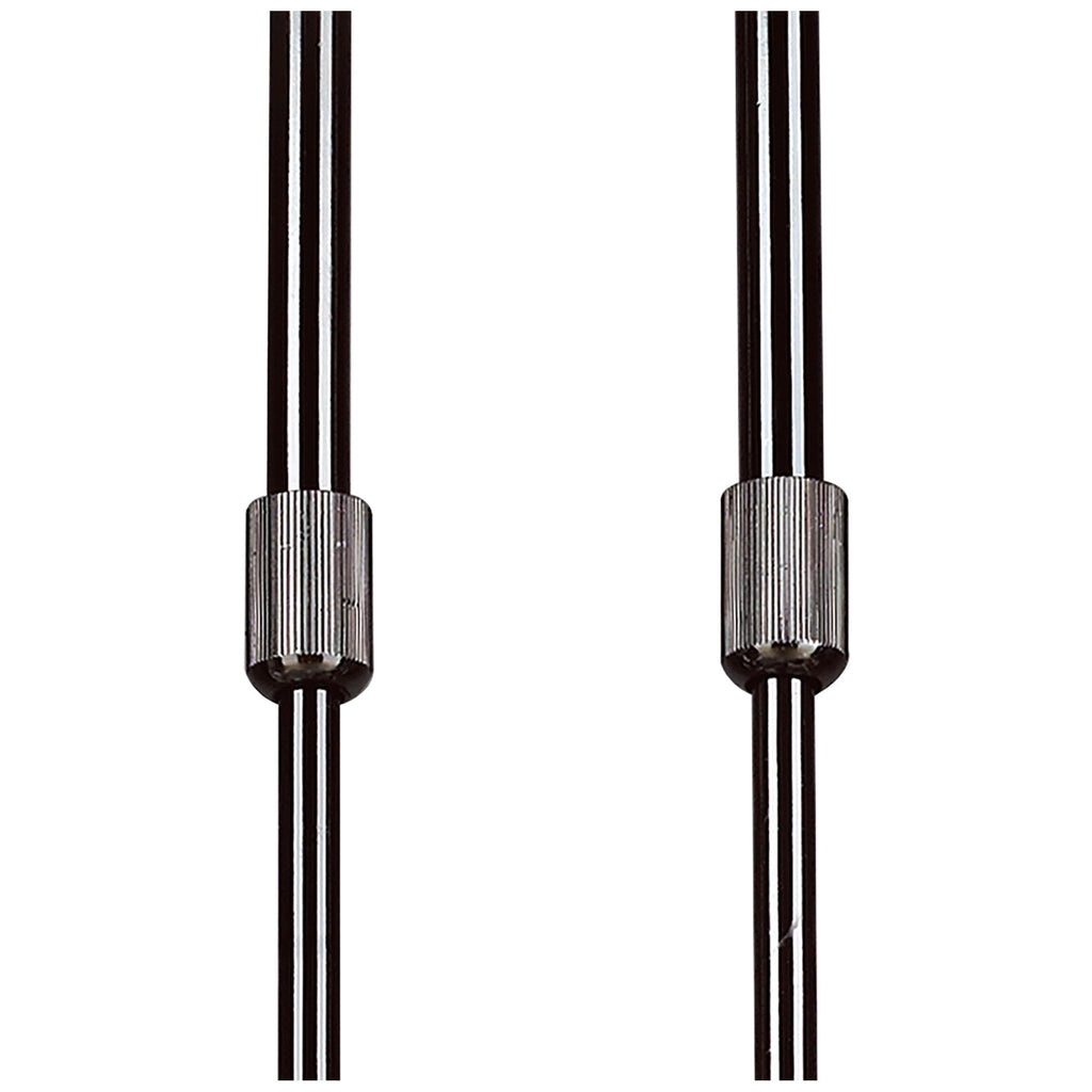 M8624BC/1 Amel Telescopic 4 Light Black Chrome
