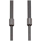 M8624BC/1 Amel Telescopic 4 Light Black Chrome