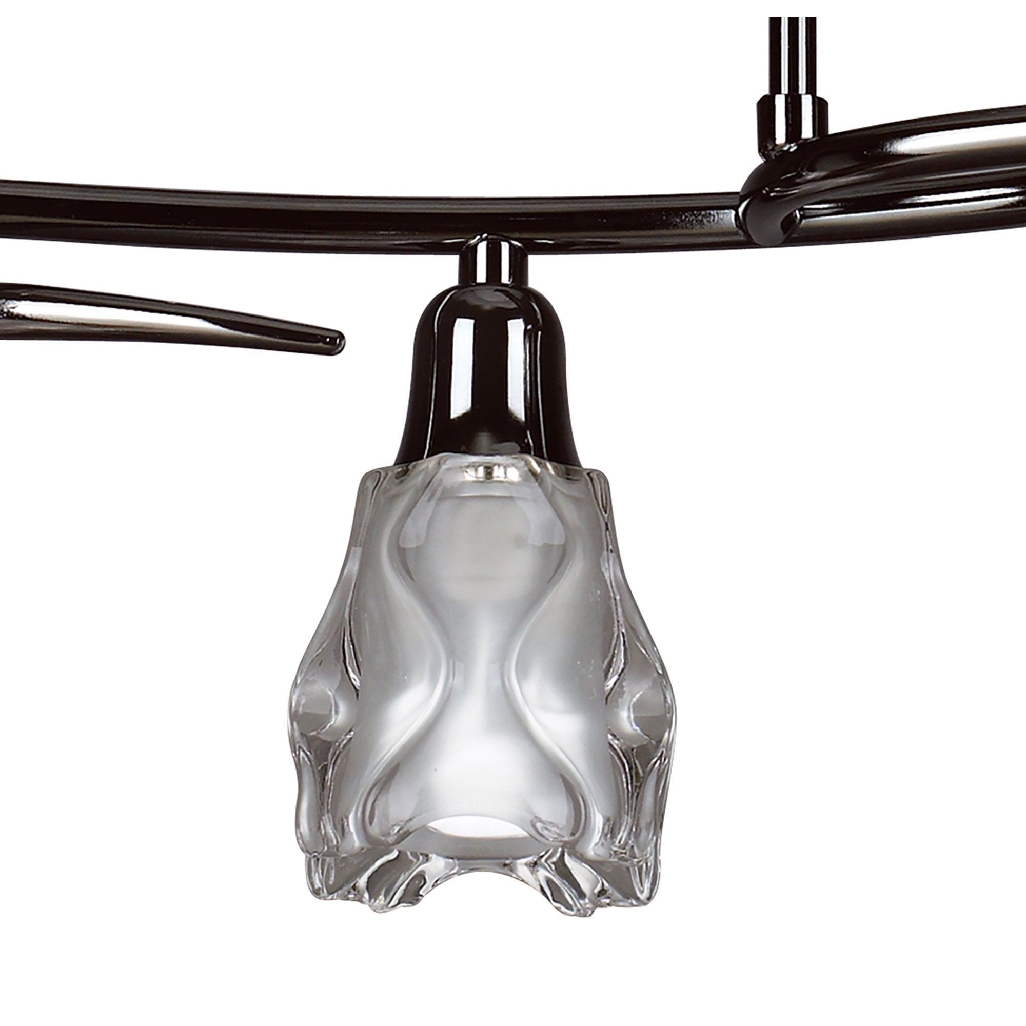 M8624BC/1 Amel Telescopic 4 Light Black Chrome