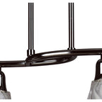 M8624BC/1 Amel Telescopic 4 Light Black Chrome