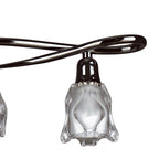 M8624BC/1 Amel Telescopic 4 Light Black Chrome