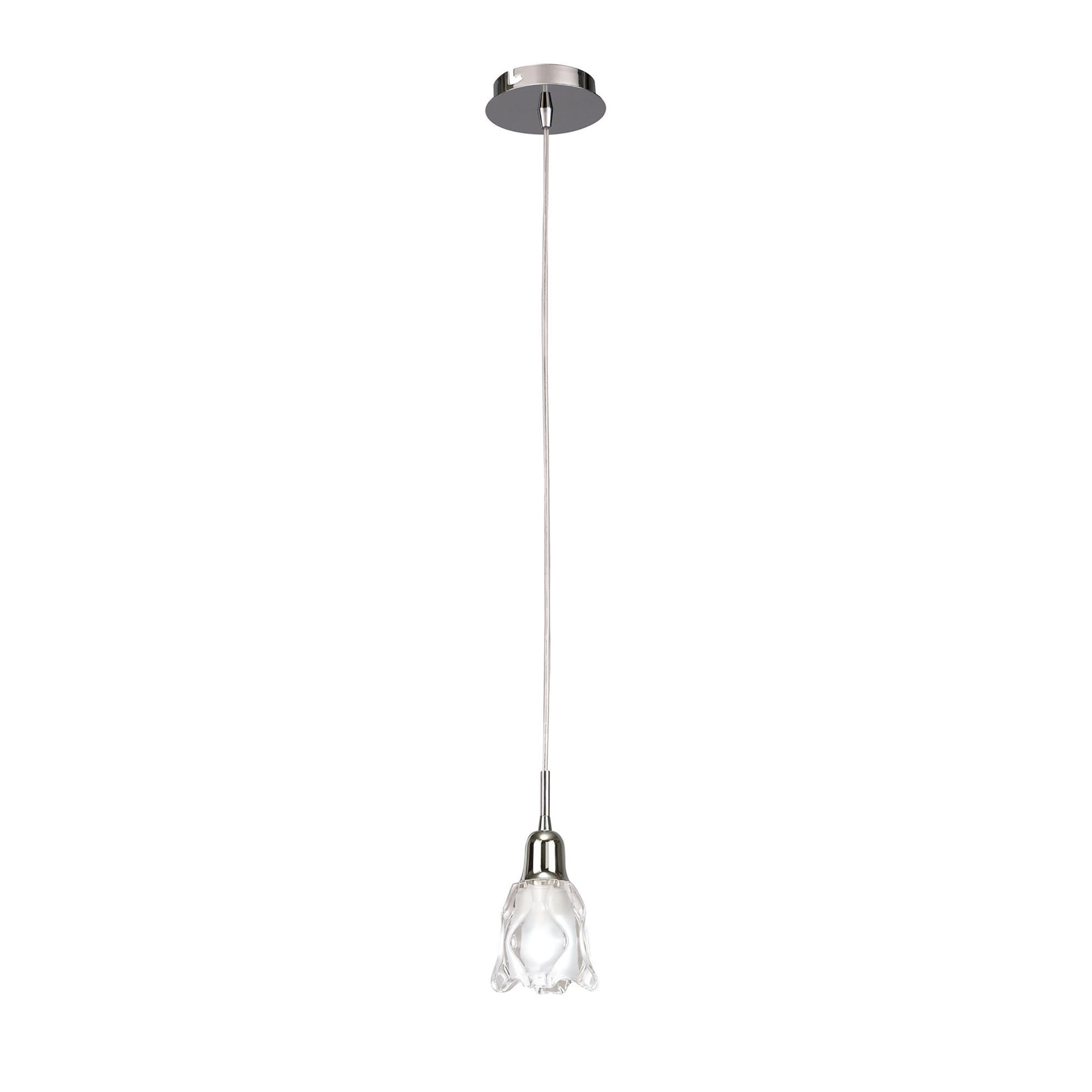 M8626/1 Amel Pendant 1 Light Polished Chrome