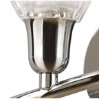 M8581/S/1 Amel Wall Lamp Switched 2 Light Polished Chrome