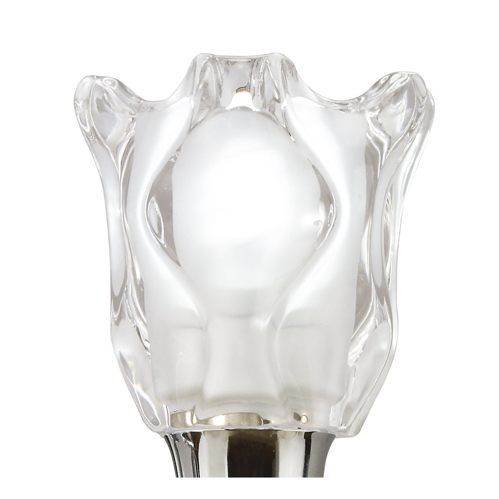 M8581/S/1 Amel Wall Lamp Switched 2 Light Polished Chrome
