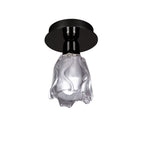 M8625BC/1 Amel Ceiling 1 Light Black Chrome